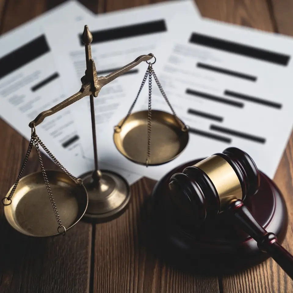 Martelo de juiz simbolizando a vitória judicial na cobertura de medicamento de alto custo pelo convênio.