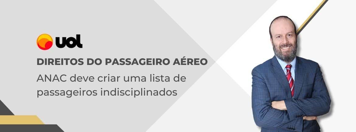 ANAC deve criar uma lista de passageiros indisciplinados