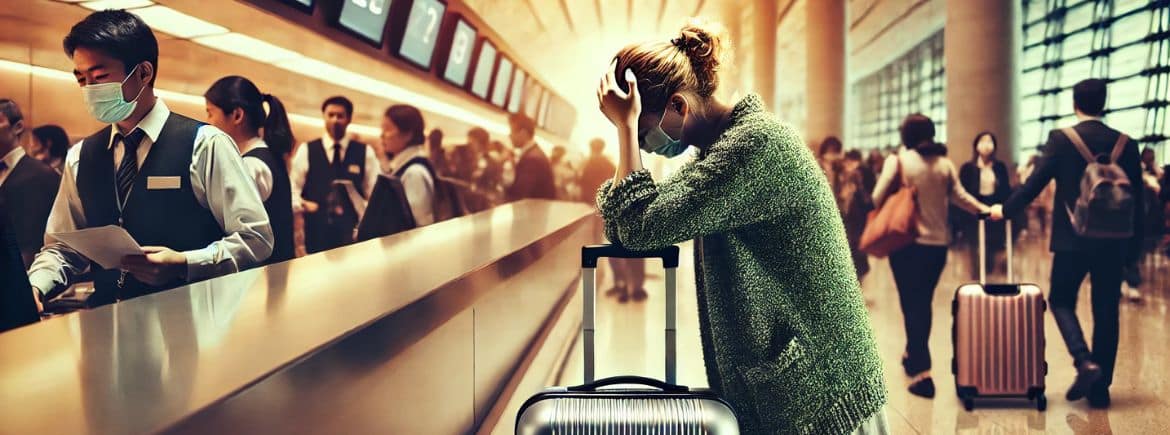 Cliente da TAP Air Portugal é impedida de voar.