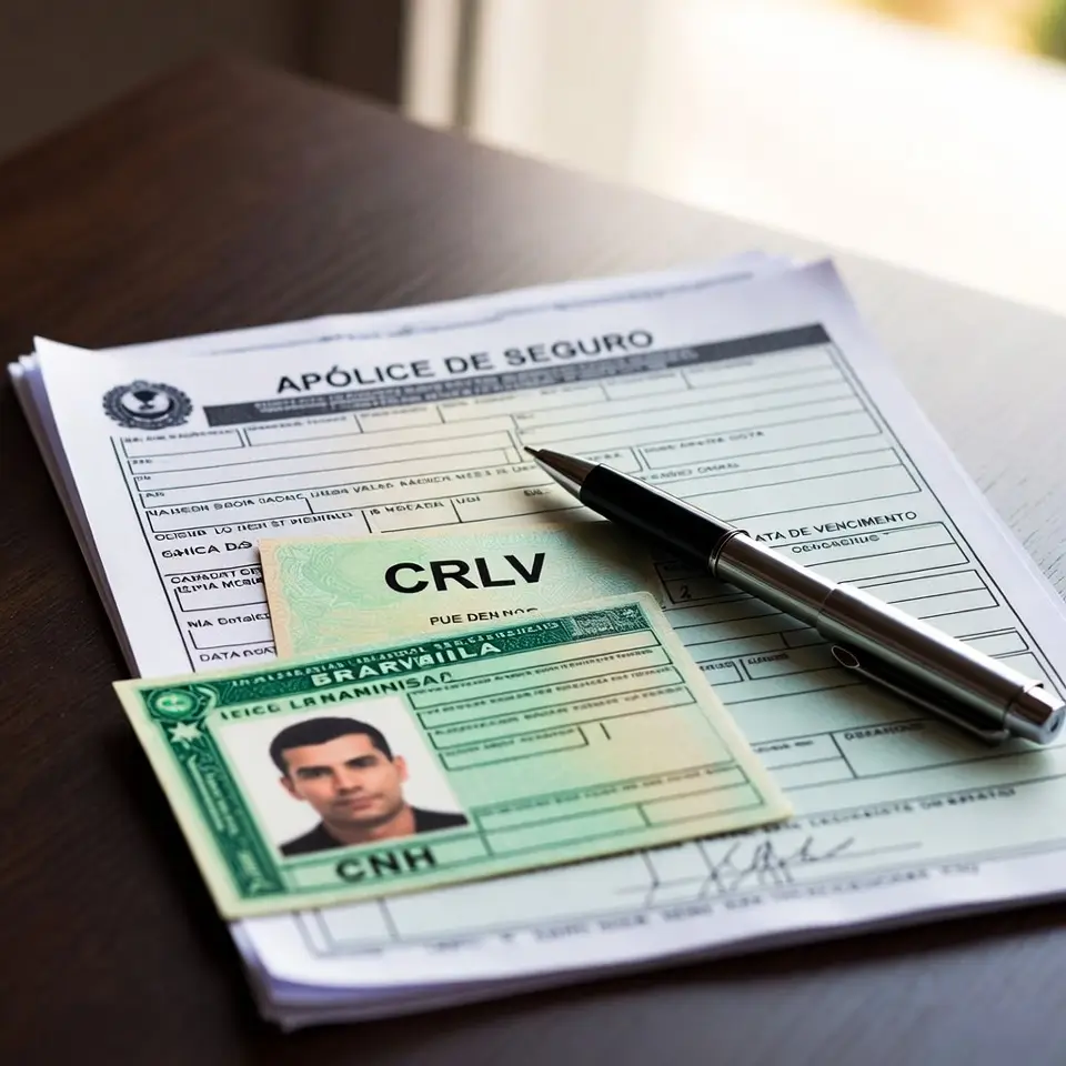 Documentos essenciais como BO e apólice para indenização por furto de carro