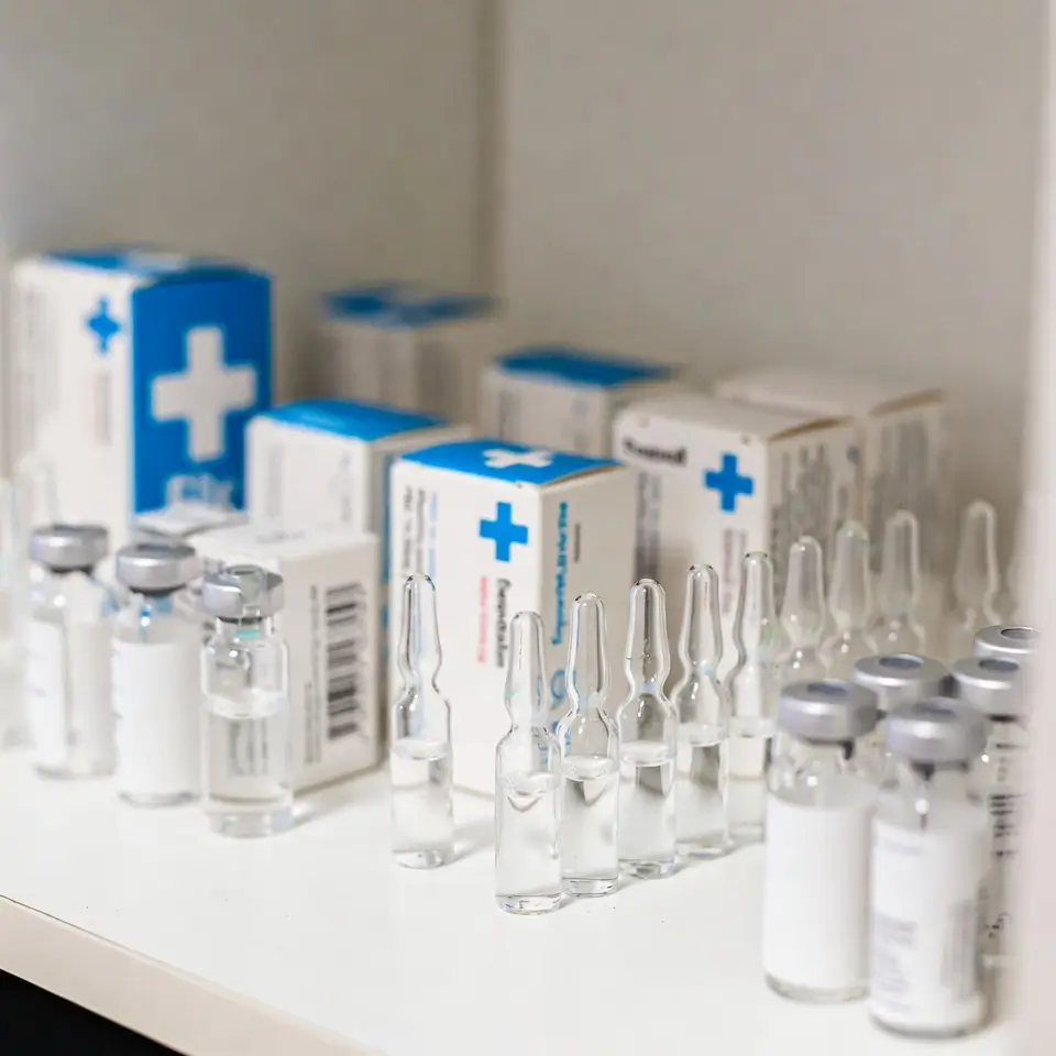 Frascos de medicamentos oncológicos e de alto custo frequentemente negados pelos planos de saúde.