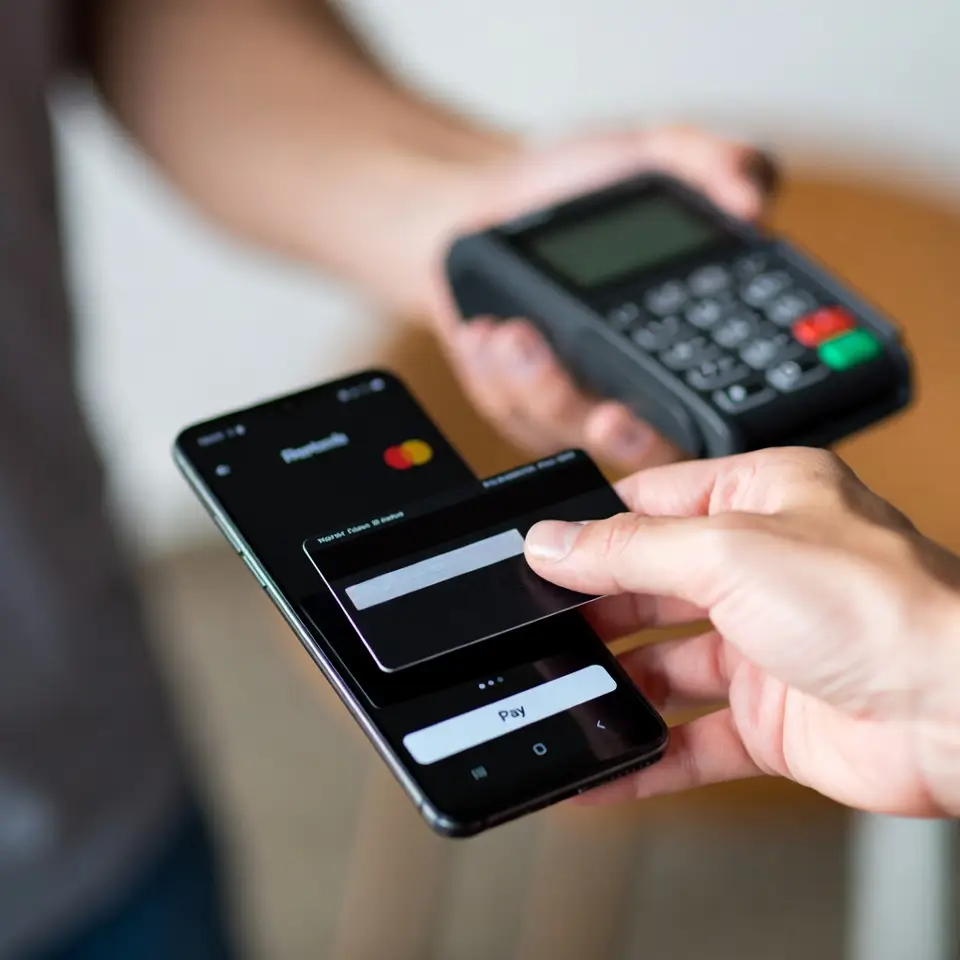 Usuário realizando pagamento seguro dentro do app de transporte para evitar golpes.