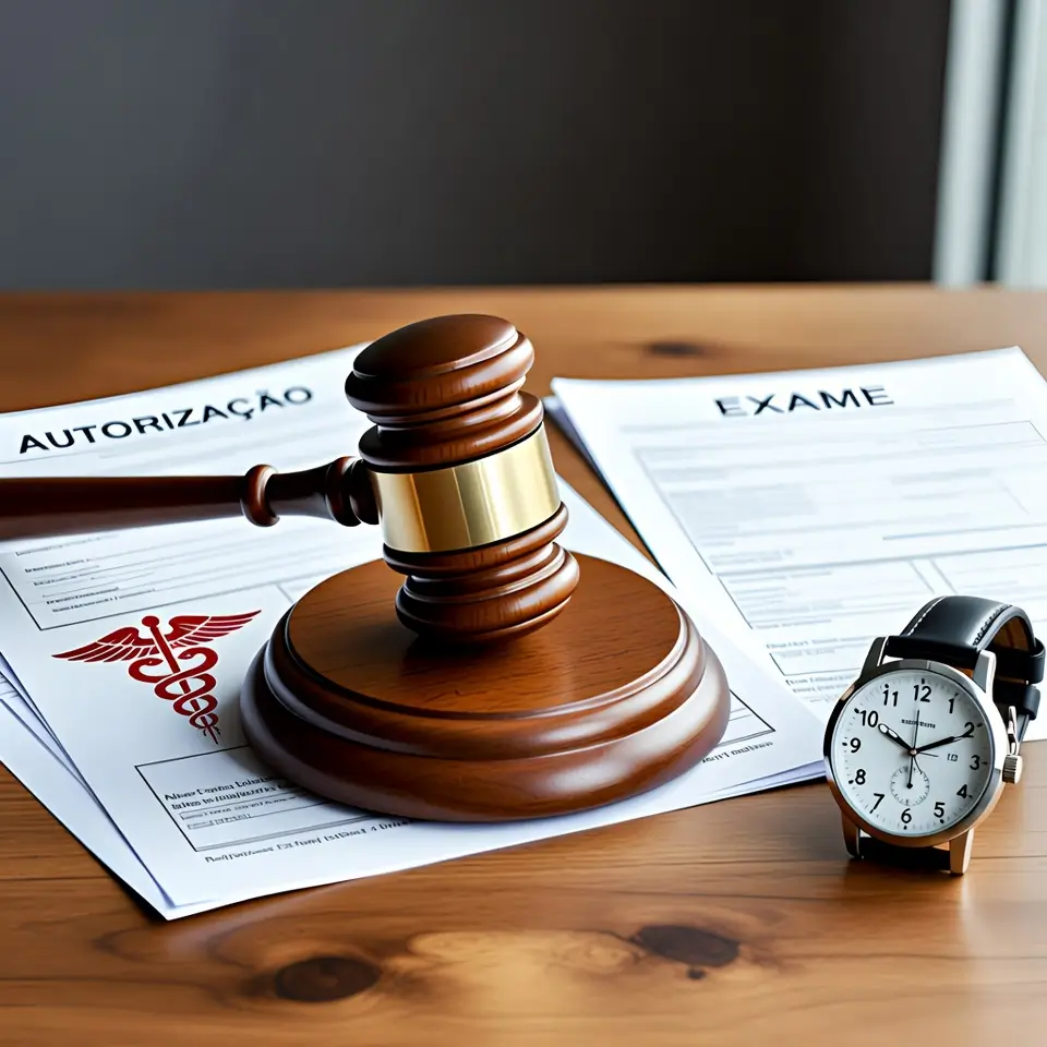 Liminar judicial obrigando plano de saúde a autorizar tratamento urgente em até 24 horas