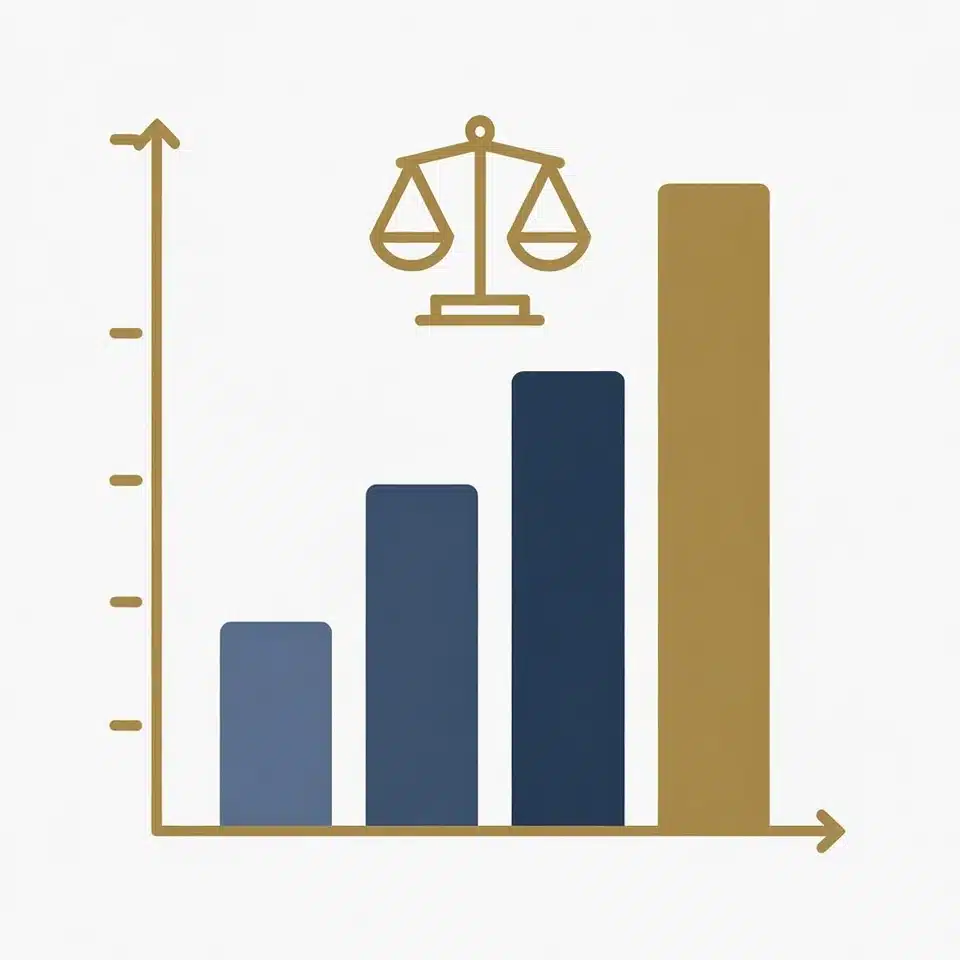 Infografico com valores medios de indenizacao por danos morais em processos contra companhias aereas por tipo de problema