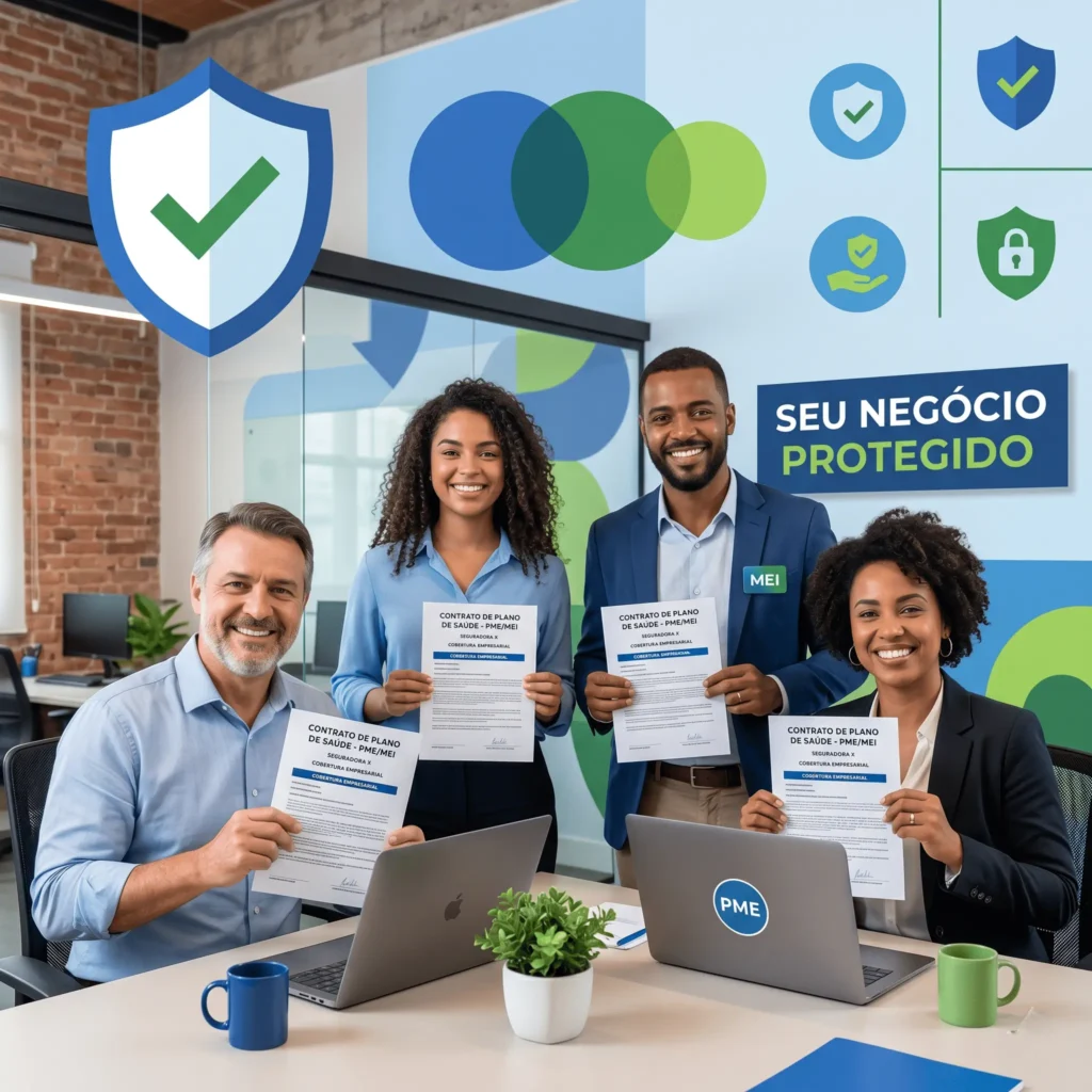 Empresários de micro e pequena empresa aliviados com contrato de plano de saúde estável