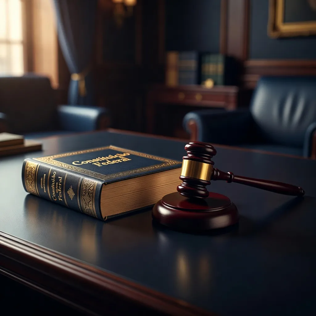 Martelo de juiz e Constituição Federal — base legal para tratamentos fora do rol