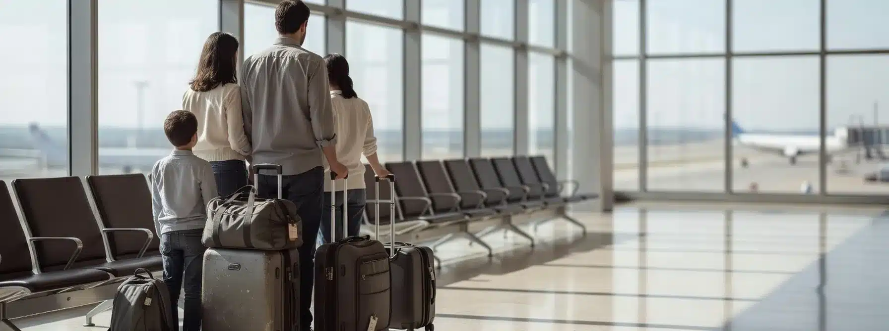 Imagem destacada: overbooking companhia aérea indenização