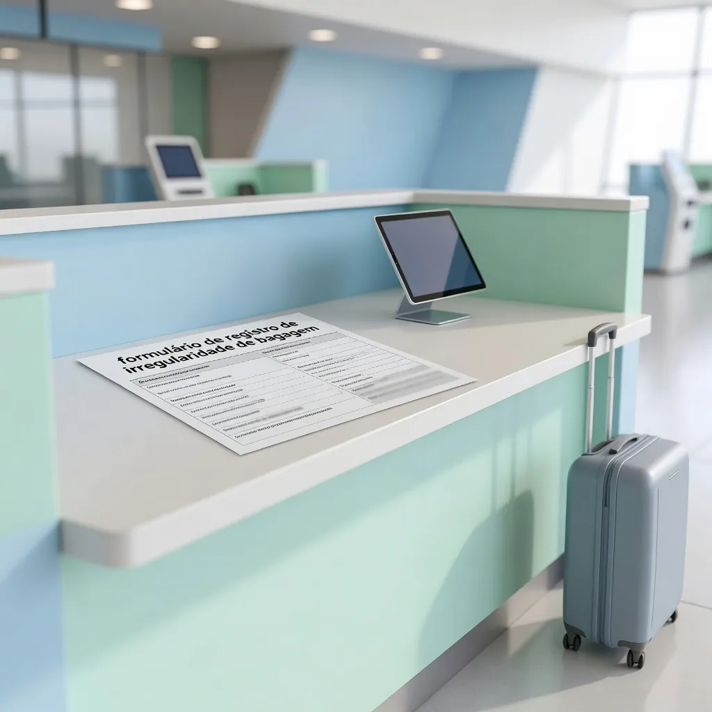Ilustração detalhada extravio bagagem ITA Airways voo Tel Aviv