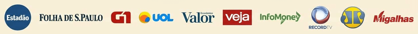 Veículos de imprensa que consultaram o escritório como fonte